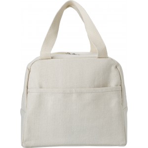 Cotton (280 gr/m2) cooler bag Alex, natural (Cooler bags)