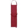 Cotton and polyester (240 gr/m2) apron Luke, burgundy