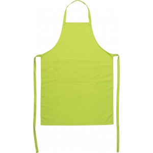 Cotton and polyester (240 gr/m2) apron Luke, lime (Apron)