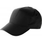 Cotton cap Beau, black (9114-01)
