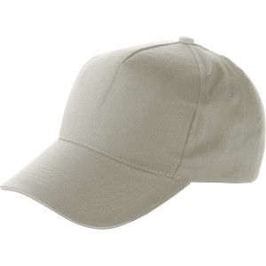 Cotton cap Beau, grey