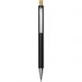 Cyrus recycled aluminium ballpoint pen, Solid black