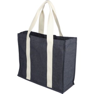 Denim shopping bag (280 gsm) Gretchen, blue (Shopping bags)