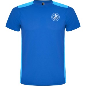 Detroit short sleeve kids sports t-shirt, Royal blue (T-shirt, mixed fiber, synthetic)