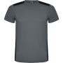Detroit short sleeve unisex sports t-shirt, Ebony, Solid black