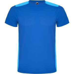 Detroit short sleeve unisex sports t-shirt, Royal blue (T-shirt, mixed fiber, synthetic)