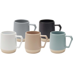 Dolce 300 ml ceramic mug with matt finish, Reef blue (Mugs)