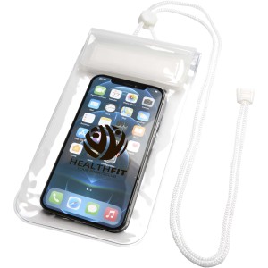 Dombay waterproof phone pouch size L, White (Office desk equipment)