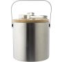 Double walled stainless steel ice bucket Fenwick, silver