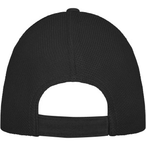 Drake 6panel trucker cap, Solid black (Hats)