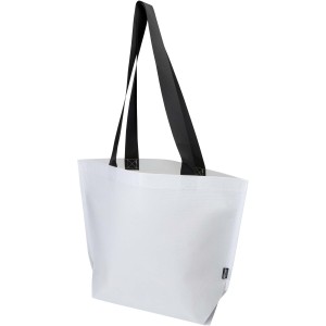 Duo GRS recycled double-laminated tote bag 18L, White