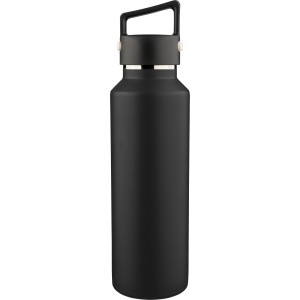 Recycled stainless steel double-walled bottle (600 ml) Mace,