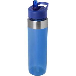 Dylan 650 ml Tritan water bottle with flip spout lid, Blue (Sport bottles)