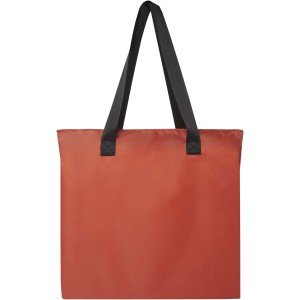 EcoFold RPET foldable tote bag 16L, Brick (Shopping bags)