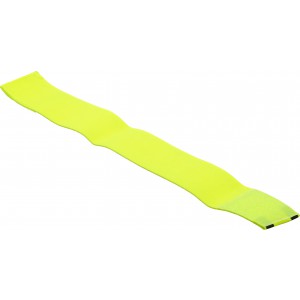 Elastane arm band Danilo, yellow (Reflective items)