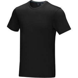 Azurite short sleeve men's  organic t-shirt, Solid black