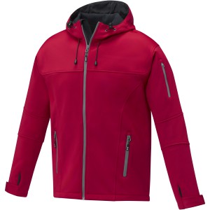 Elevate Match men's softshell jacket, Red (Jackets)