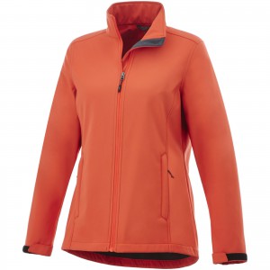 Maxson softshell ladies jacket, Orange
