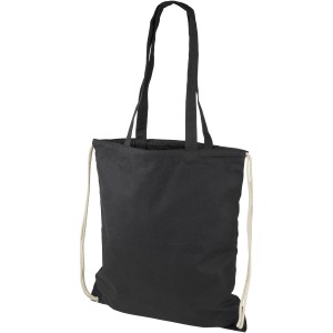 Eliza 240 g/m2 cotton tote & drawstring backpack (Backpacks)