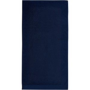 Ellie 550 g/m2 cotton bath towel 70x140 cm, Navy (Towels)