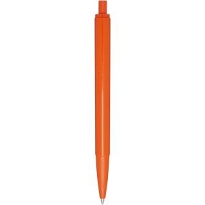 Elsa recycled plastic ballpoint pen, Orange (Plastic pen)