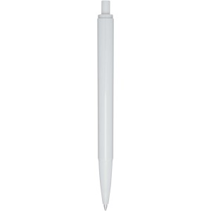 Elsa recycled plastic ballpoint pen, White (Plastic pen)