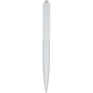 Elsa recycled plastic ballpoint pen, White (Plastic pen)