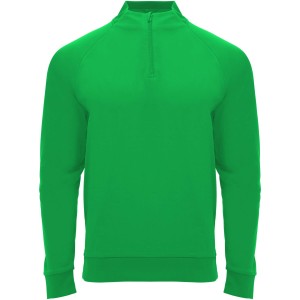 Epiro 200 g/m2 long sleeve unisex quarter zip sweatshirt, Fern green
