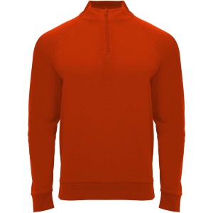 Epiro 200 g/m2 long sleeve unisex quarter zip sweatshirt, Red