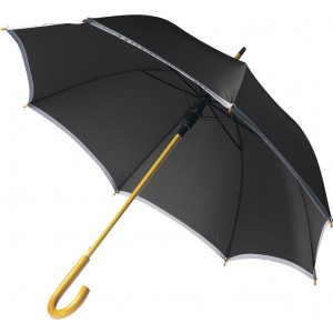 Polyester (190T) umbrella Carice, black