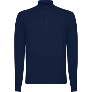 Estambul long sleeve men's half zip sweatshirt, Navy Blue