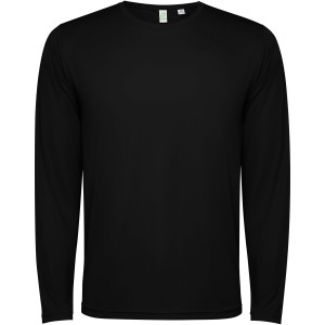 Estoril long sleeve unisex t-shirt, Black