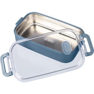 Lunch box Alven, Recycled, 750 ml, blue