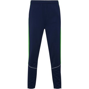 Evans 225 g/m2 unisex tracksuit, Navy Blue, Fern green