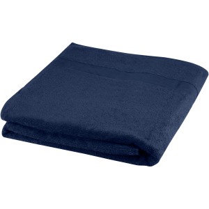 Evelyn 450 g/m2 cotton bath towel 100x180 cm, Navy (Towels)