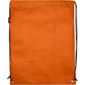 Evergreen GRS recycled non-woven drawstring bag 5L, Orange (Backpacks)