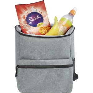 Excursion RPET cooler backpack, Heather grey (Cooler bags)