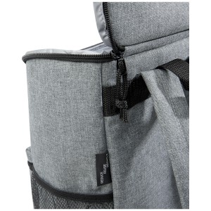 Excursion RPET cooler backpack, Heather grey (Cooler bags)