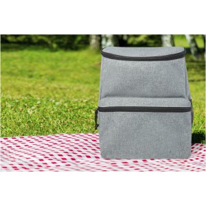 Excursion RPET cooler backpack, Heather grey (Cooler bags)