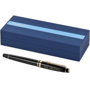 Expert rollerball pen, solid black,Gold (Fountain-pen, rollerball)