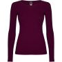 Extreme long sleeve women's t-shirt, Garnet