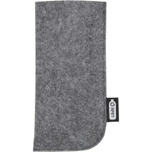 Felta GRS recycled pouch for glasses, Medium grey (Pouches, paper bags, carriers)