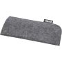 Felta GRS recycled pouch for glasses, Medium grey