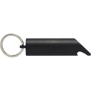 Flare RCS recycled aluminium IPX LED light and bottle opener (Keychains)