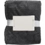 Fleece (230 gr/m2) blanket Nikolai, grey