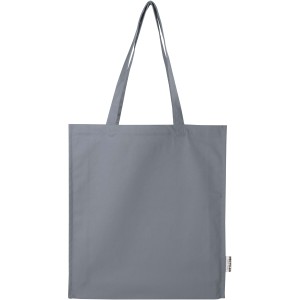 Florida 270 g/m2 GRS recycled gusset tote bag 14L, Grey (Shopping bags)