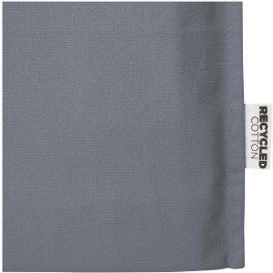 Florida 270 g/m2 GRS recycled gusset tote bag 14L, Grey (Shopping bags)