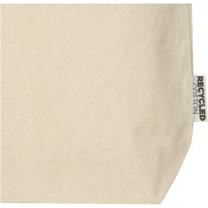 Florida 270 g/m2 GRS recycled tote bag 10L, Natural (Shopping bags)