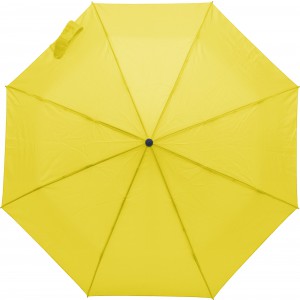 Polyester (170T) umbrella Matilda, yellow (Foldable umbrellas)