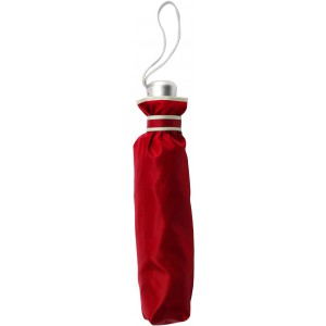 Polyester (190T) umbrella Romilly, red (Foldable umbrellas)